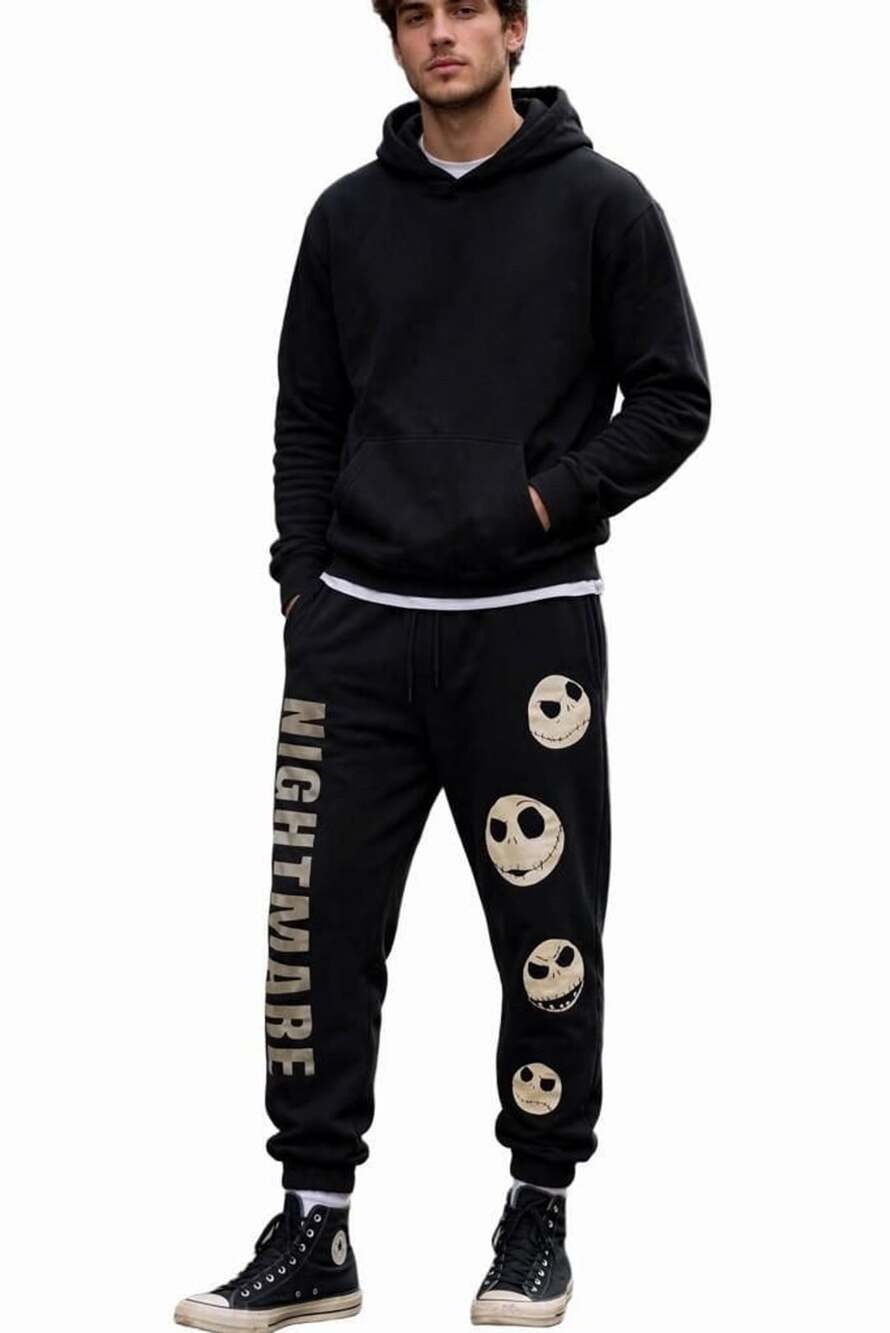 Disney The Nightmare Before Christmas Jack Skellington Jogger Pants Large